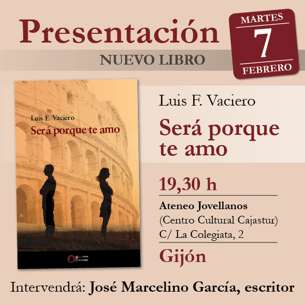 Luis Fernández Vaciero (p 1992) presenta su primer libro