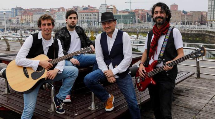 Antonio Pellico Panizo (P.2013) y su banda, «Time is an Ocean