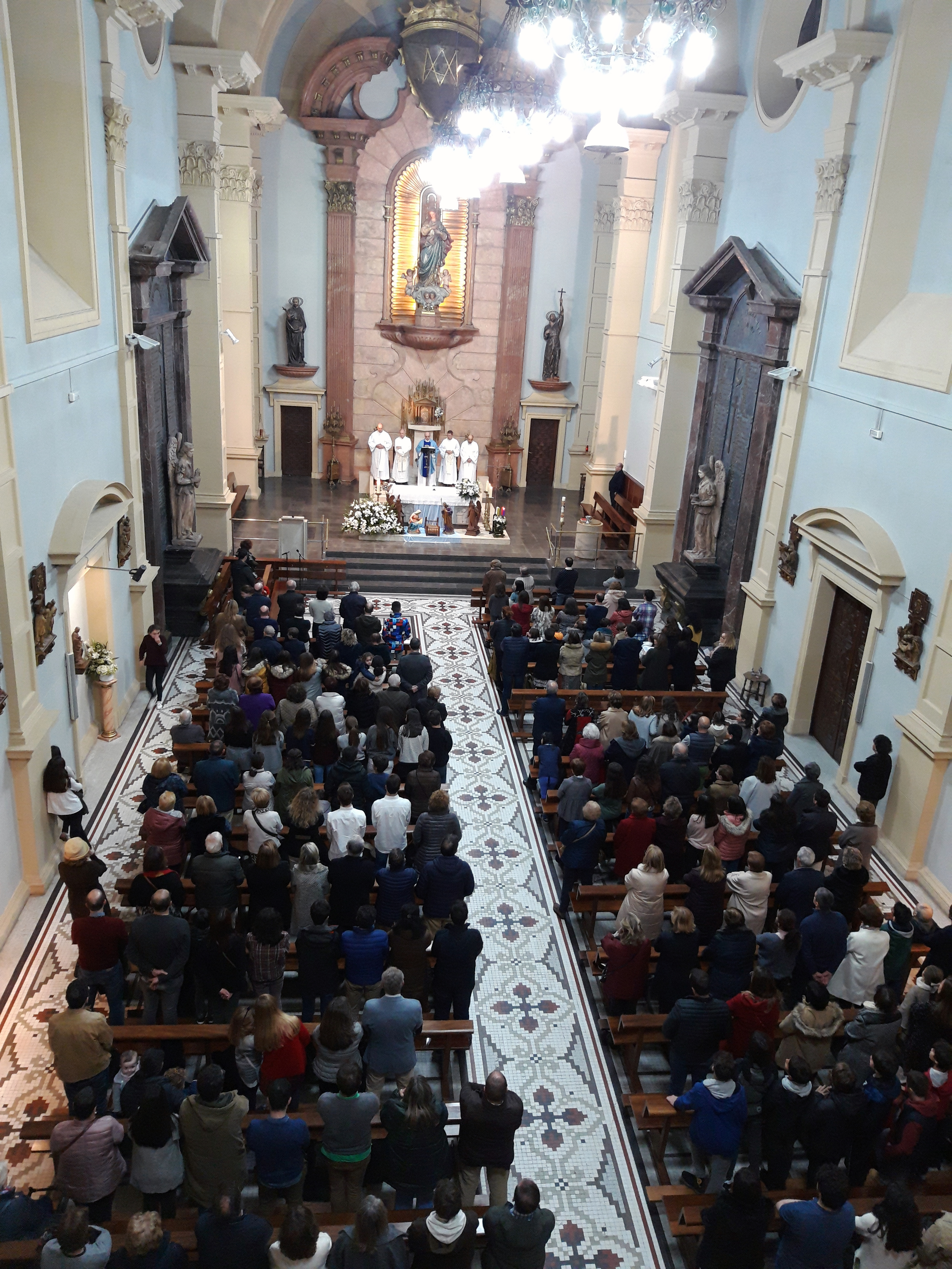 Celebración del día de la Inmaculada Concepción y bendición del Belén colegial