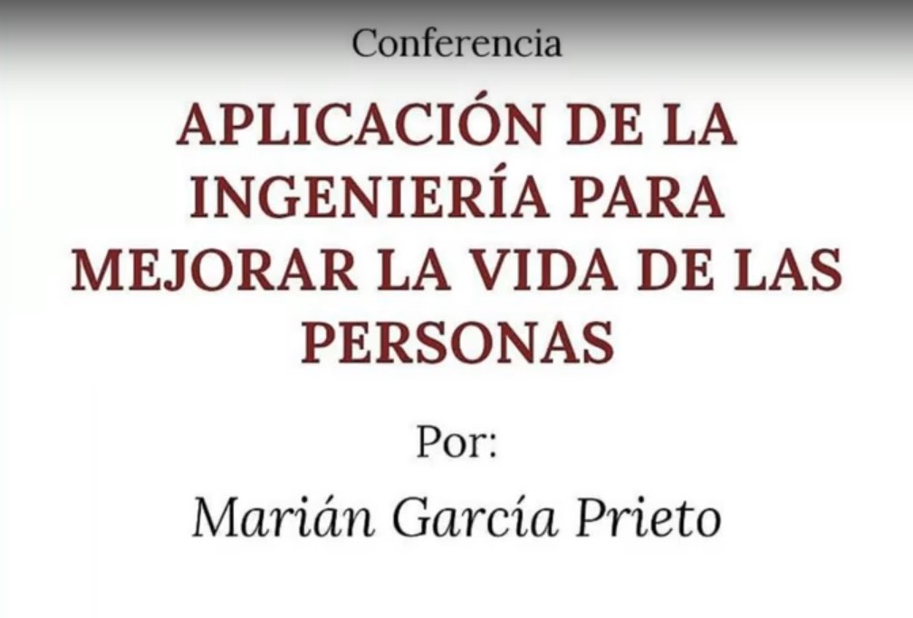 Marian García (p 1988) habla en el Ateneo sobre Ingeniería para la vida max-width=