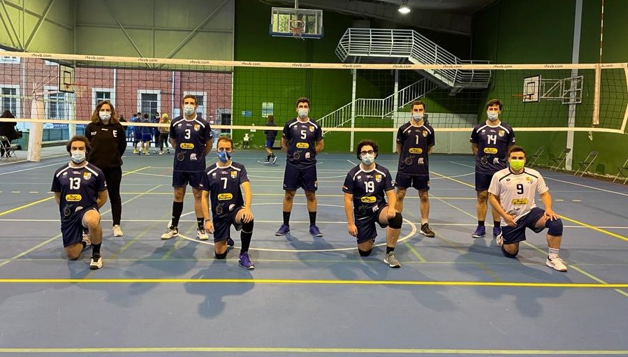 Equipo AAA Gijón voleibol masculino, inicio de temporada con una victoria max-width=