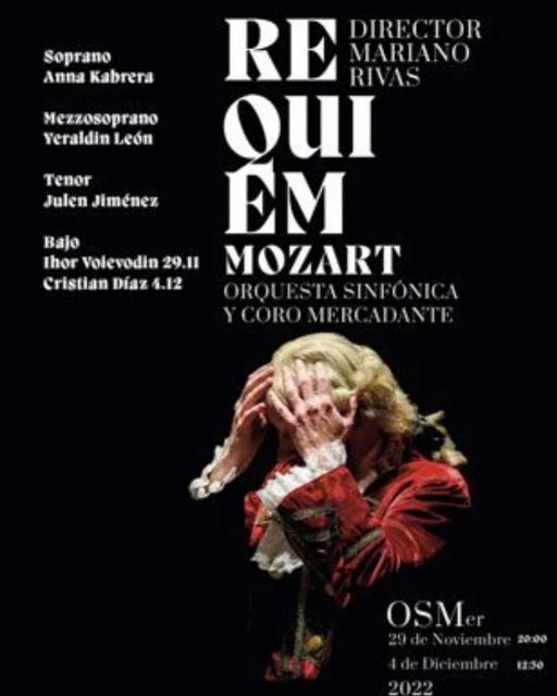 Mariano Rivas (p1989), Requiem de Mozart