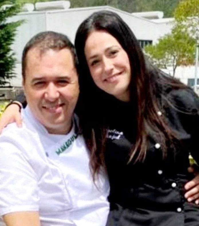Carolina Fanjul (cafeteria Hospital San Agustin y Mediterranea catering) y Fernando Viñuela (de Mama