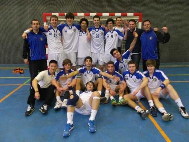 El equipo juvenil de balonmano del Colegio, campeón del sector del Campeonato de España